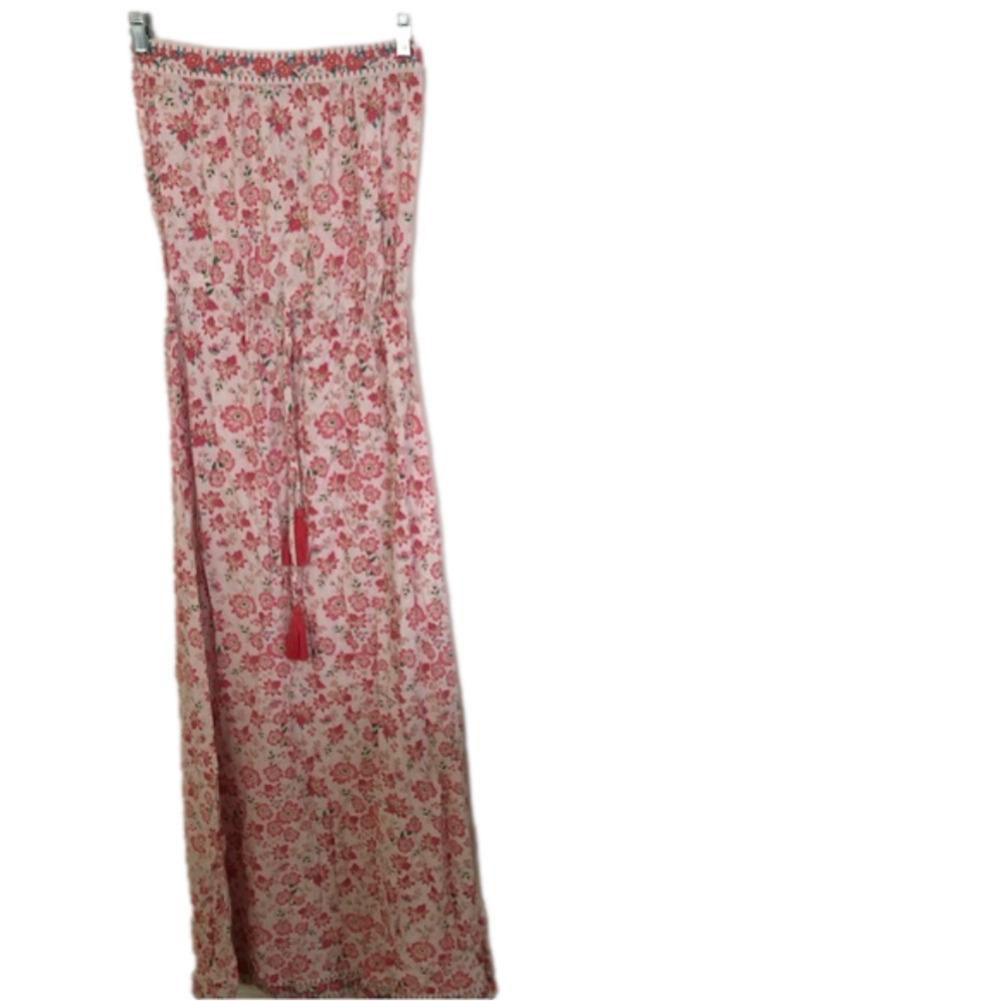 Nwt Raga Gabriela Strapless Maxi Dress